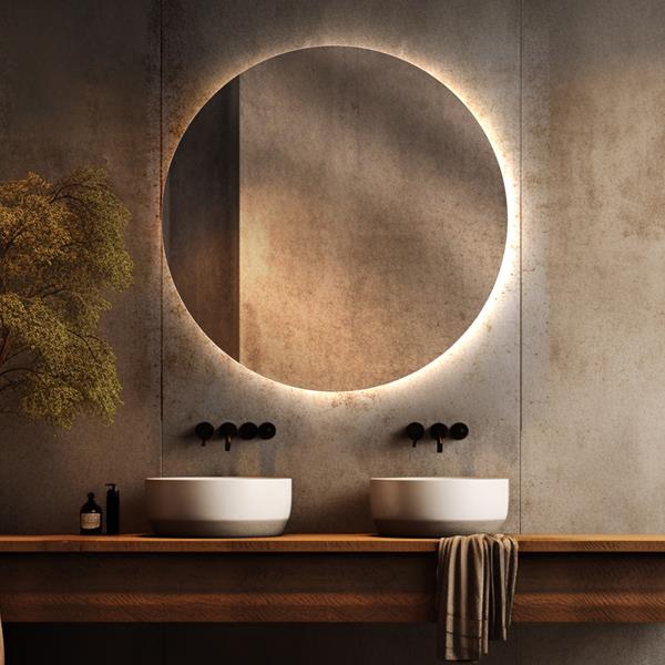 Electric Mirror - Luna Round LED Lighted Mirror