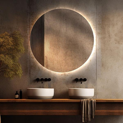 Electric Mirror - Luna Round LED Lighted Mirror