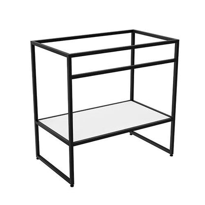 Fleurco - Luna Stak Trio Vanity Freestanding With Matte White Shelf