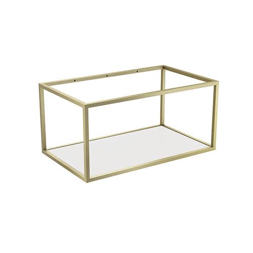 Fleurco - Luna Stak Duo Vanity Wallmount With Matte White Shelf