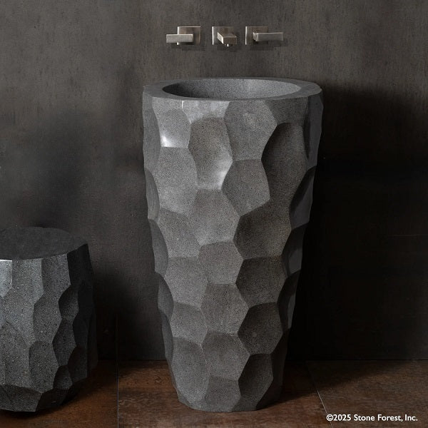 Stone Forest - Lithic Pedestal Sink - Andesite