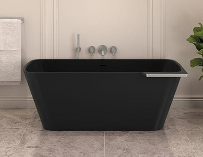 Fleurco - Aria Stone Lukas Tub with Shelf on Right 64 X 33