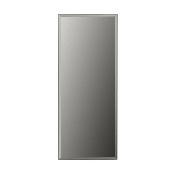 Lacava - Luce Wall- Mount Beveled Mirror With Chrome Edges. W; 15 Inch, H: 34 Inch, D: 1 Inch.