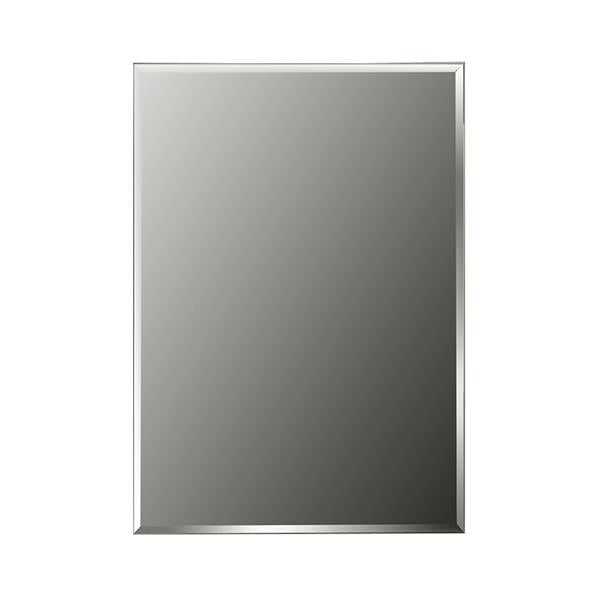 Lacava - Luce Wall- Mount Beveled Mirror With Chrome Edges. W; 23 Inch, H: 34 Inch, D: 1 Inch.