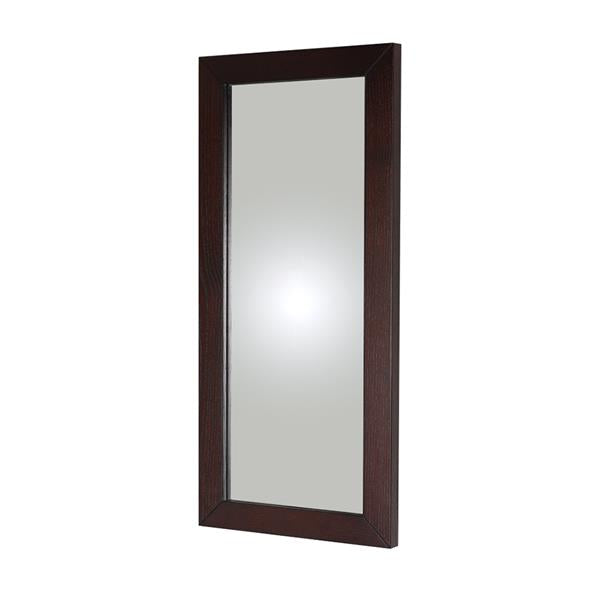 Lacava - Aquagrande Wall-Mount Mirror In Metal Or Wooden Frame. W: 15 Inch, H: 34 Inch, D: 1 Inch.