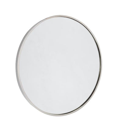 Lacava - Newterra Wall-Mount Mirror With Metal Frame And Eye Bracket. Dia: 23 Inch, D: 1-1/2 Inch