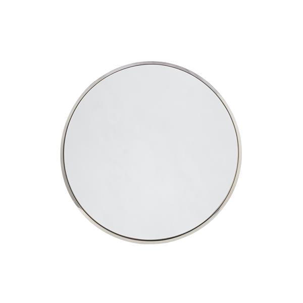 Lacava - Newterra Wall-Mount Mirror With Metal Frame And Eye Bracket. Dia: 23 Inch, D: 1-1/2 Inch