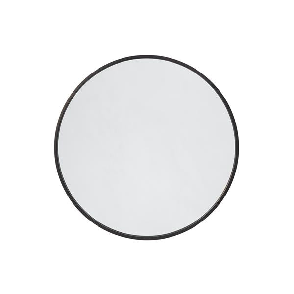 Lacava - Newterra Wall-Mount Mirror With Metal Frame And Eye Bracket. Dia: 23 Inch, D: 1-1/2 Inch