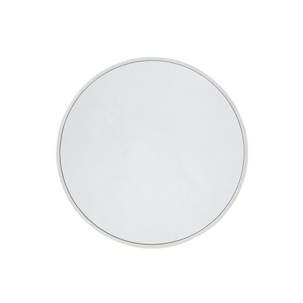 Lacava - Newterra Wall-Mount Mirror With Metal Frame And Eye Bracket. Dia: 23 Inch, D: 1-1/2 Inch