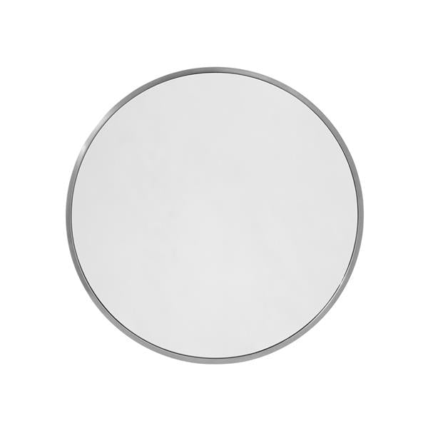 Lacava - Newterra Wall-Mount Mirror With Metal Frame And Eye Bracket. Dia: 35 Inch, D: 1-1/4 Inch
