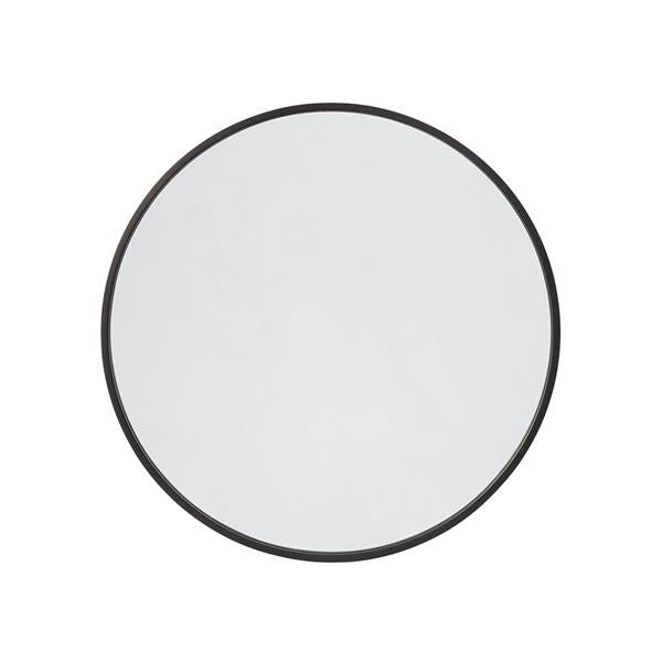 Lacava - Newterra Wall-Mount Mirror With Metal Frame And Eye Bracket. Dia: 35 Inch, D: 1-1/4 Inch