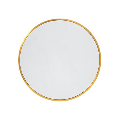 Lacava - Newterra Wall-Mount Mirror With Metal Frame And Eye Bracket. Dia: 35 Inch, D: 1-1/4 Inch