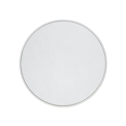Lacava - Newterra Wall-Mount Mirror With Metal Frame And Eye Bracket. Dia: 35 Inch, D: 1-1/4 Inch