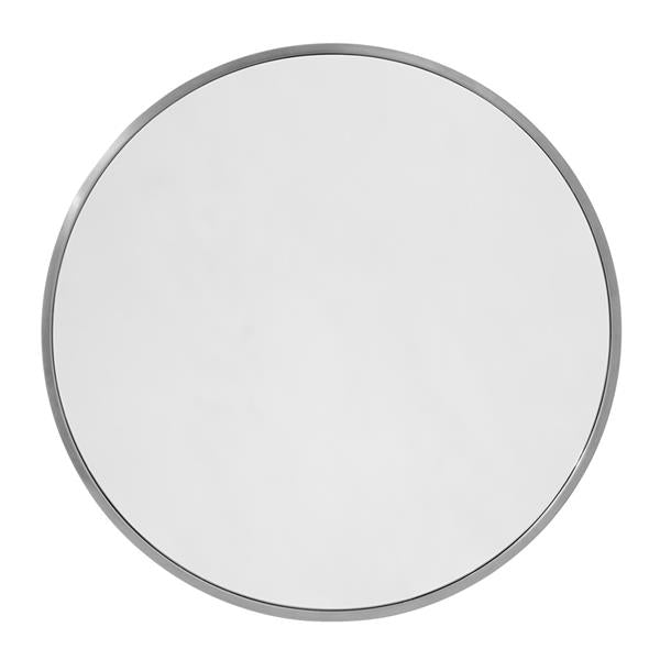 Lacava - Newterra Wall-Mount Mirror With Metal Frame And Eye Bracket. Dia: 47 Inch, D: 1-1/4 Inch