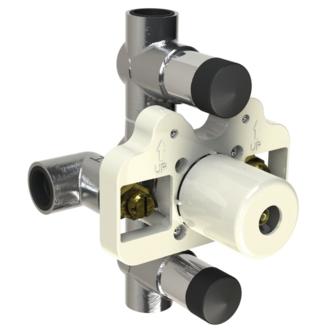Lefroy Brooks - Three Handle Thermostatic Rough With Two Integrated Flow Controls
