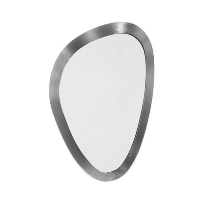 Lacava - Metallo Wall Hung Mirror With Metal Frame Surround. Add On Acc4 Led Lighting Available