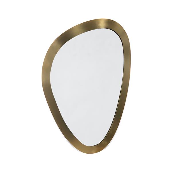 Lacava - Metallo Wall Hung Mirror With Metal Frame Surround. Add On Acc4 Led Lighting Available