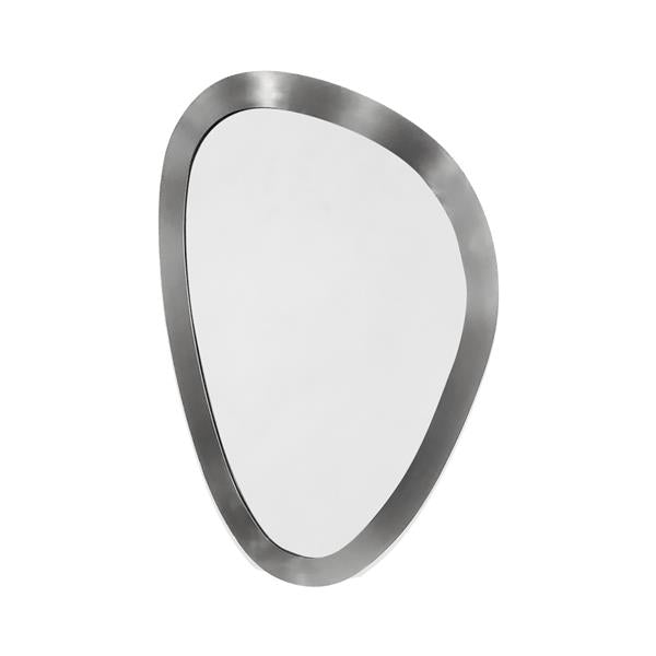 Lacava - Metallo Wall Hung Mirror With Metal Frame Surround. Add On Acc4 Led Lighting Available
