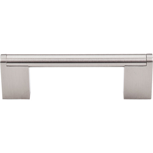 Top Knobs - Princetonian 3 3/4 Inch Center to Center Bar pull - Brushed Satin Nickel
