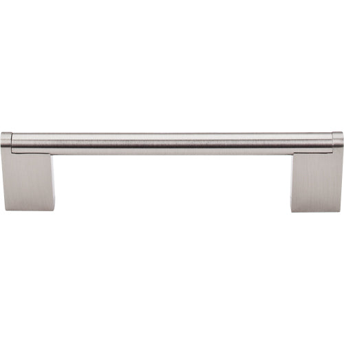 Top Knobs - Princetonian 5 1/16 Inch Center to Center Bar pull - Brushed Satin Nickel