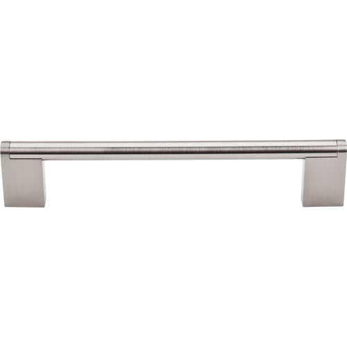 Top Knobs - Princetonian 6 5/16 Inch Center to Center Bar pull - Brushed Satin Nickel