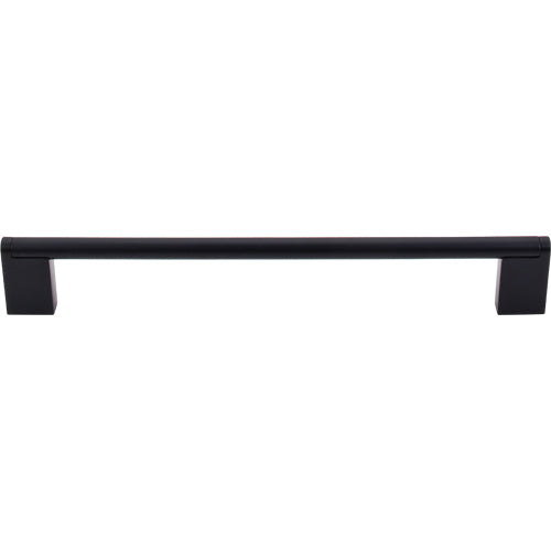 Top Knobs - Princetonian 8 13/16 Inch Center to Center Bar pull - Flat Black