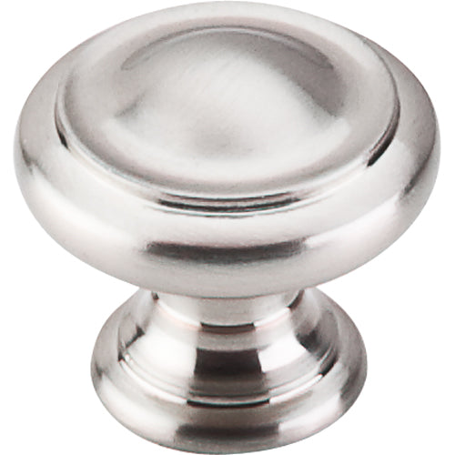 Top Knobs - Dome Knob 1 1/8 Inch - Brushed Satin Nickel