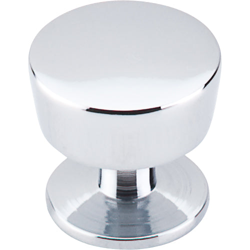 Top Knobs - Essex 1 3/16 Inch Diameter Round Knob - Polished Chrome