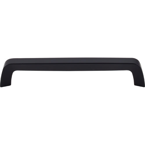 Top Knobs - Tapered Bar 6 5/16 Inch Center to Center Bar pull - Flat Black