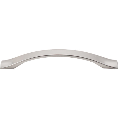 Top Knobs - Crest 5 1/16 Inch Center to Center Bar pull - Brushed Satin Nickel