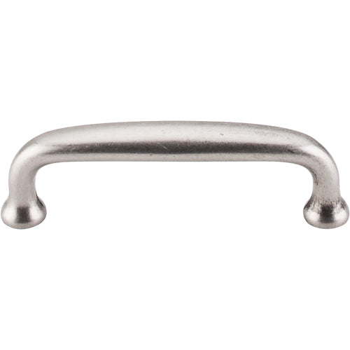 Top Knobs - Charlotte 3 Inch Center to Center Bar pull - Pewter Antique