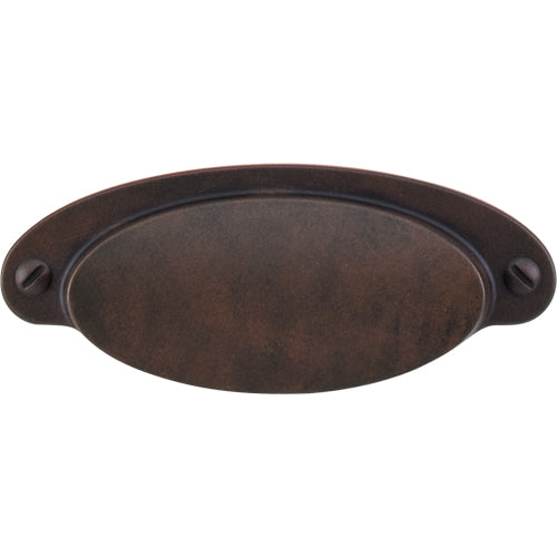 Top Knobs - Dakota 2 9/16 Inch Center to Center Cup/Bin pull - Patina Rouge