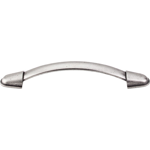 Top Knobs - Buckle 5 1/16 Inch Center to Center Bar pull - Pewter Antique
