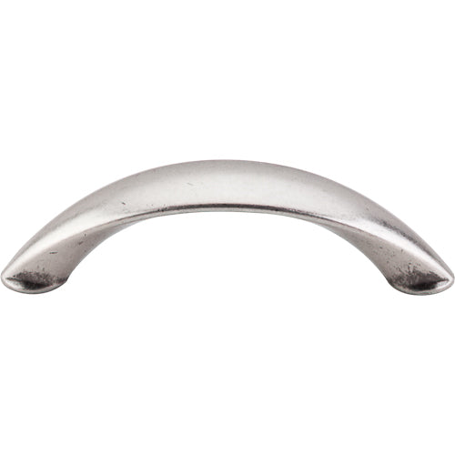 Top Knobs - Arc 3 Inch Center to Center Bar pull - Pewter Antique