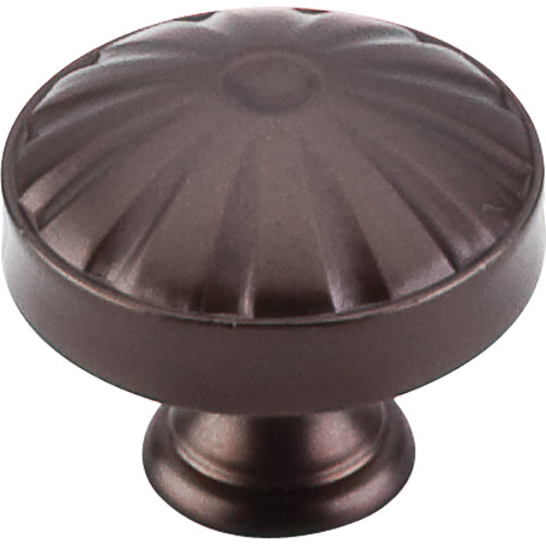 Top Knobs - Hudson 1 1/4 Inch Diameter Round Knob - Oil Rubbed Bronze