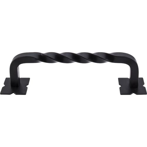 Top Knobs - Twist 8 Inch Center to Center Appliance pull - Patina Black