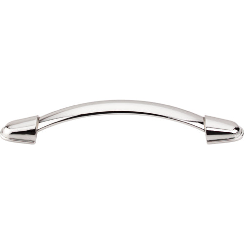 Top Knobs - Buckle 5 1/16 Inch Center to Center Bar pull - Polished Nickel