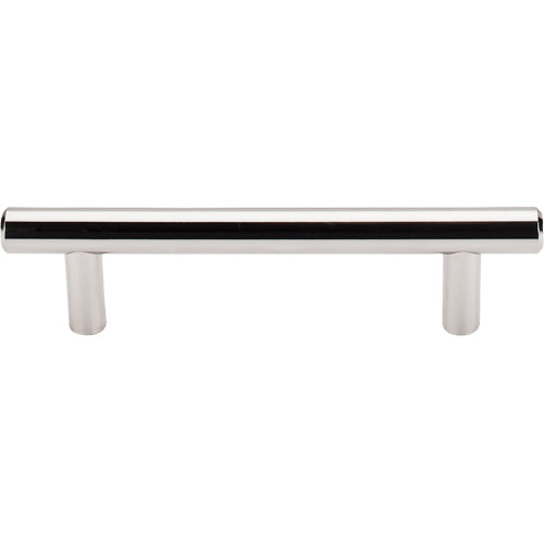 Top Knobs - Hopewell 3 3/4 Inch Center to Center Bar pull - Polished Nickel