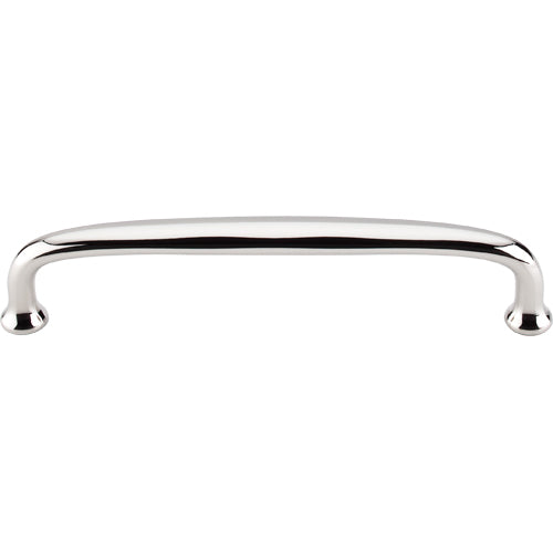 Top Knobs - Charlotte 6 Inch Center to Center Bar pull - Polished Nickel