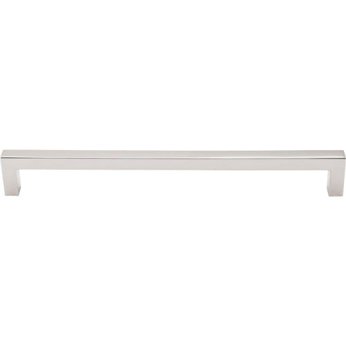 Top Knobs - Square Bar 8 13/16 Inch Center to Center Bar pull - Polished Nickel