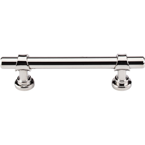Top Knobs - Bit 3 3/4 Inch Center to Center Bar pull - Polished Nickel