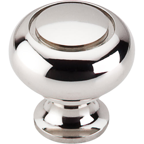 Top Knobs - Ring 1 1/4 Inch Diameter Round Knob - Polished Nickel