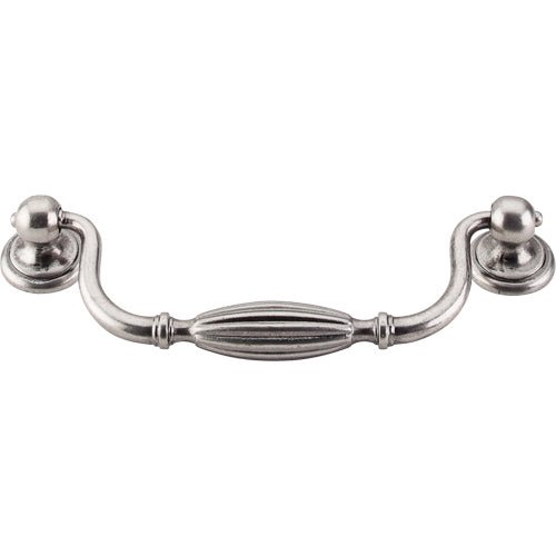 Top Knobs - Tuscany 5 1/16 Inch Center to Center Bar pull - Pewter Antique