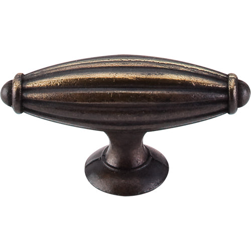 Top Knobs - Tuscany 2 7/8 Inch Length Bar Knob - Dark Antique Brass