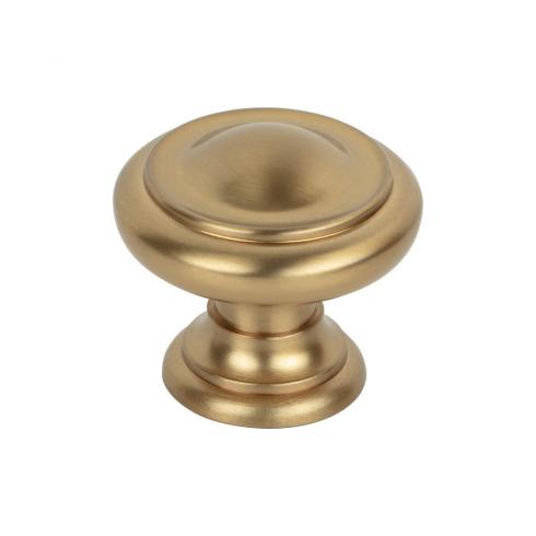 Top Knobs - Dome 1 1/8 Inch Diameter Mushroom Knob - Honey Bronze