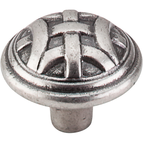 Top Knobs - Celtic 1 1/4 Inch Diameter Round Knob - Pewter Antique