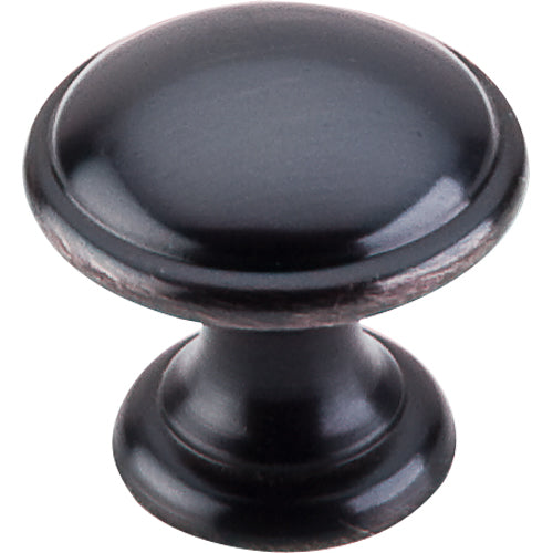 Top Knobs - Rounded 1 1/4 Inch Diameter Round Knob - Tuscan Bronze