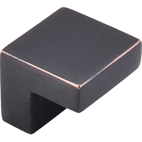 Top Knobs - Square 1 Inch Length Square Knob - Tuscan Bronze