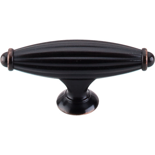 Top Knobs - Tuscany 2 5/8 Inch Length Bar Knob - Tuscan Bronze