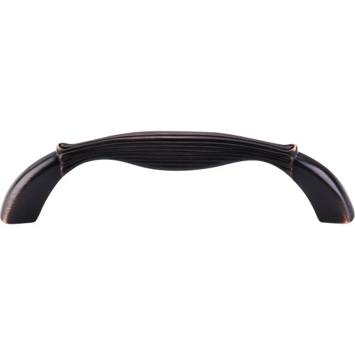 Top Knobs - Straight 3 3/4 Inch Center to Center Bar pull - Tuscan Bronze